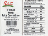Nature Blessed 100% Pure Merlot Red Grape Fruit Juice Concentrate - 2 Quarts (2/32 fl oz bottles), Perfect for Home Vintners, Brewers, Hard Cider