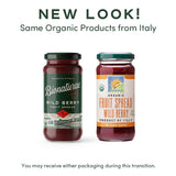 Bionaturae Organic Wild Berry Fruit Spread - Jelly Organic, Non-GMO, USDA Certified, No Sugar Added, No Preservatives, Organic Fruit Jam, Jam Organic