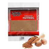 Angel Brand Ground Nutmeg 1.5 oz Pouch Pack of 3 - Premium Rich and Aromatic Taste of Carefully Selected Nutmeg Ground - Versatile and Powerful Spice