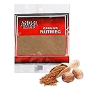 Angel Brand Ground Nutmeg 1.5 oz Pouch Pack of 3 - Premium Rich and Aromatic Taste of Carefully Selected Nutmeg Ground - Versatile and Powerful Spice