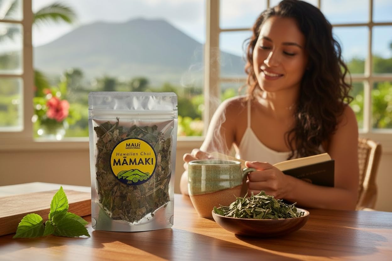 Mauifarmacy Grown Mamaki Tea - Hawaii Nettle Pipturus Albidus