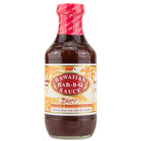 NOH Hawaiian Spicy Hawaiian Barbecue Sauce, 20 oz (Pack of 1) - Spicy Hawaiian BBQ Sauce, Ideal for Barbecue Chicken, Ribs, Steak, Burgers & More
