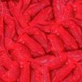 Red Gummy Fish Candy Bulk Bag - 1.5 lbs Soft & Chewy Candy Classic Fruity Flavor Fun Fish Shaped Gummies For Parties, Snacks, Candy Bowls, and Treat