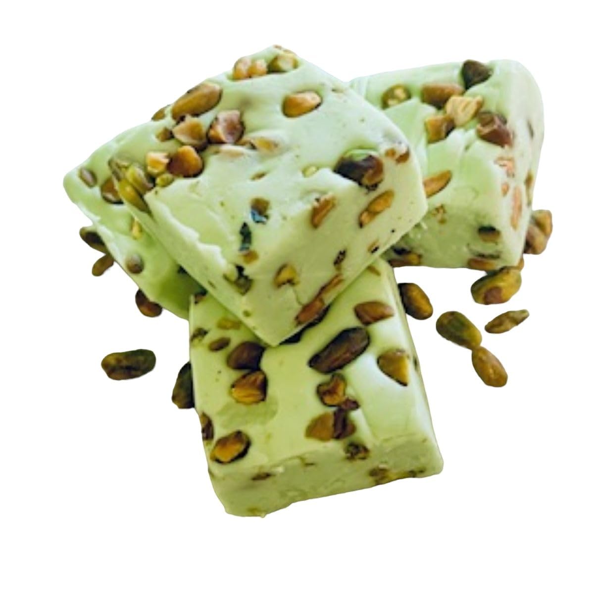 Betsy's Fancy Fudge Gourmet Pistachio Fudge, Fresh Artisan Fudge, Real Pistachio Nuts, Delicious Gift!