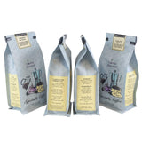 Coffee Masters Ground Coffee Sampler, Jamaican Me Crazy, Chocolate Raspberry, Dark Chocolate Decadence, Almond Amaretto, 48 Ounce