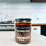 CHiNGONAs Salsa Macha (2-Pack) - Gourmet Mexican Oil-based Chili Crunch Sauce, Vegan and Gluten-Free, Crunchy Chili Oil, 6 oz