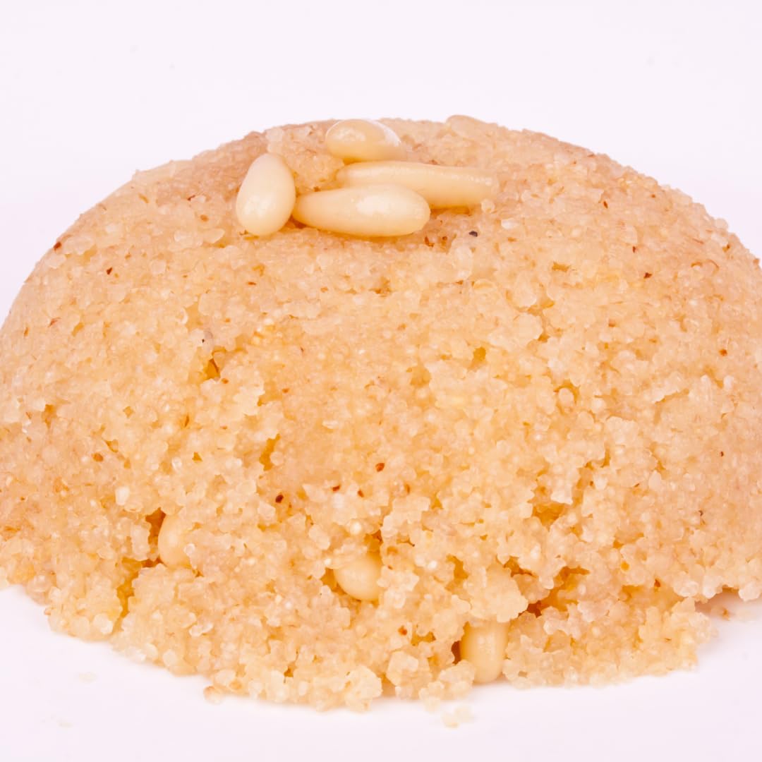 Semolina Flour 2 lb Bulk Bag - Premium Quality, Clean & Natural, Coarse Wheat Flour for Pasta, Bread, Pizza Dough & Traditional Cooking
