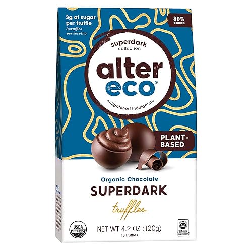 Alter Eco - Truffle SPR Dark Chocolate - Case of 8-4.2 Oz