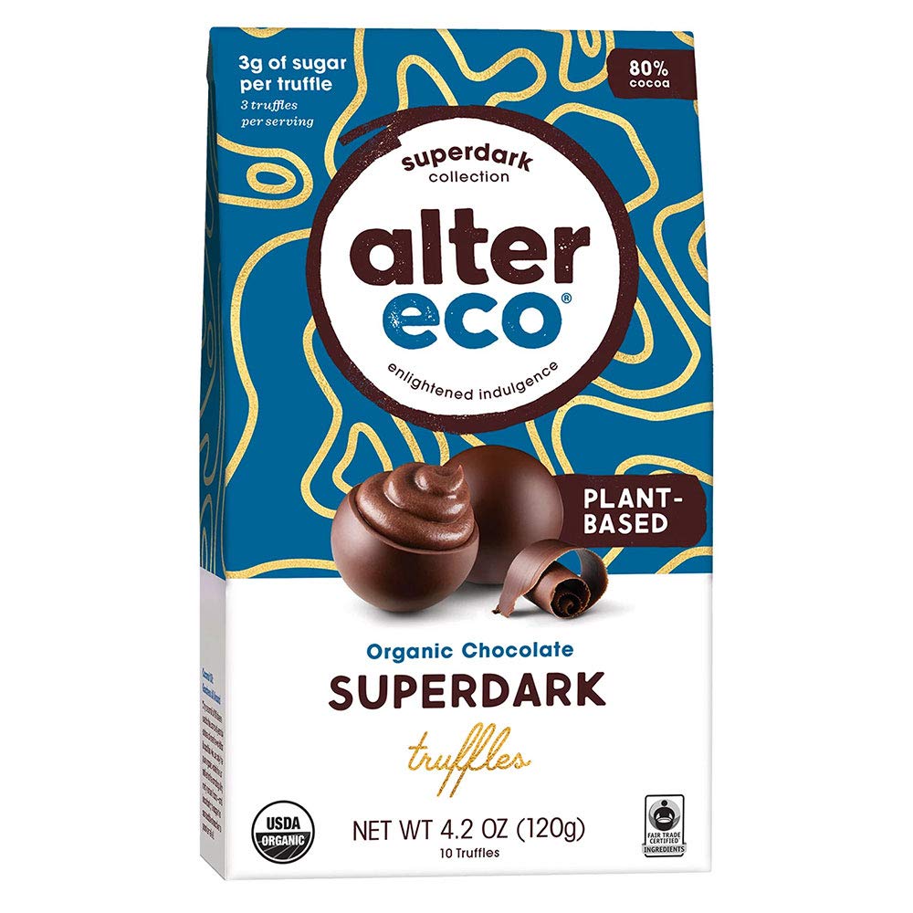 Alter Eco - Truffle SPR Dark Chocolate - Case of 8-4.2 Oz