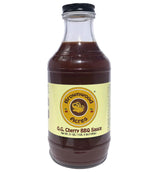 Original Cherry Barbecue Sauce by Brownwood Acres- Handcrafted in Michigan's Cherry Capital - (21 Ounce) Jar