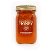 100% Authentic, USA - Made [ 4 oz ] MINI Raw Unfiltered Honey with Honeycomb, Pure Southern Honey - Unheated - Non - GMO, No Additives, All - Natural