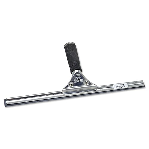 Unger PR350 Pro Stainless Steel Window Squeegee, 14" Wide Blade