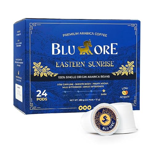 Blu Ore Premium Vietnamese Coffee Pods - Dark Roast - Recyclable & Compatible with most K-Cup brewers (24 Count) - 100% Arabica Coffee, No