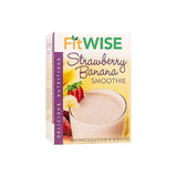 FITWISE - High Protein Meal Replacement Smoothie, Low Calorie, Low Fat, 15g Protein, Ideal Protein Compatible, 7 Servings Per Box (Strawberry Banana)