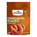 Alimentec Cinnamon Roasted Cashews, 2 oz - Sweet, Gluten-Free, Vegan Nuts, Made in the USA