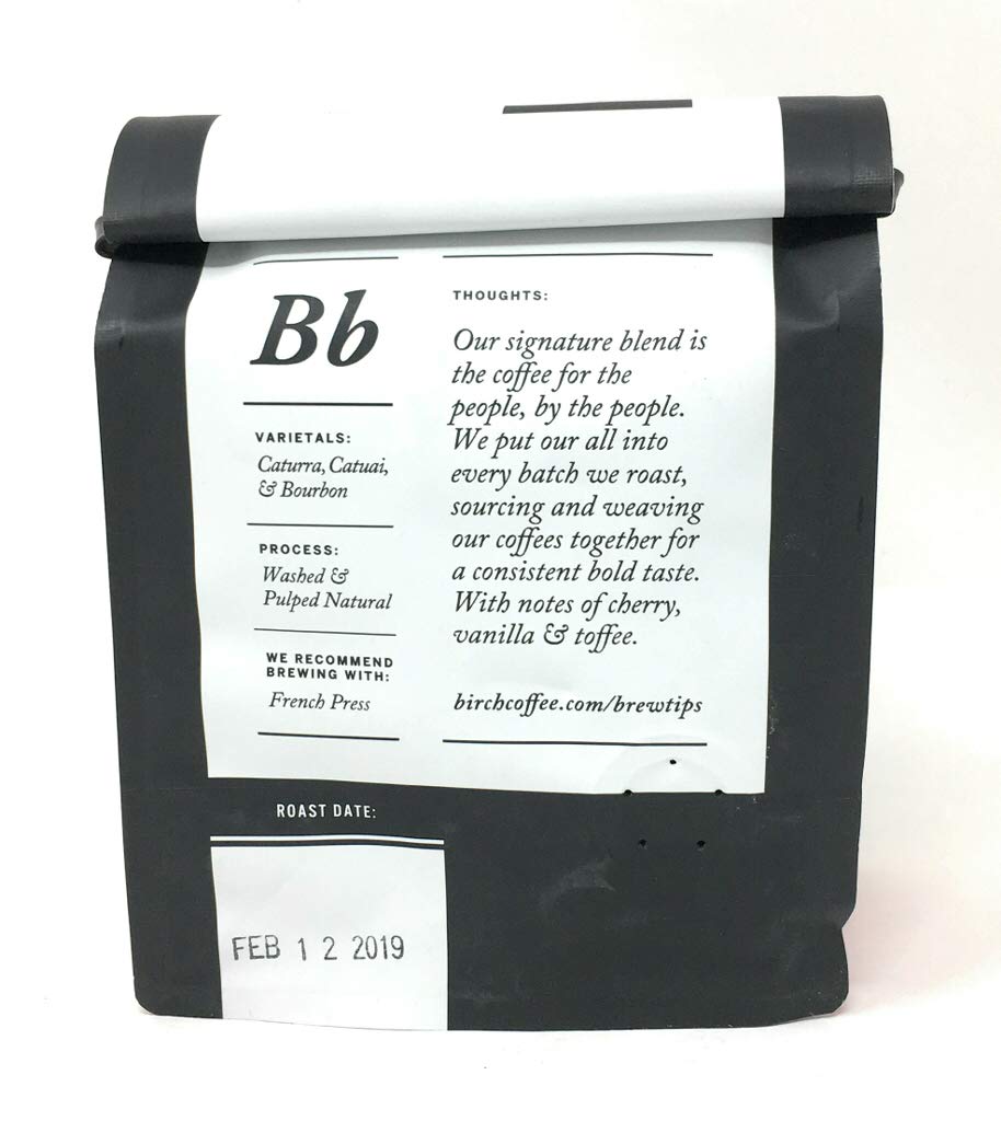 Birch Coffee Birch Blend Whole Bean Coffee, 12 OZ