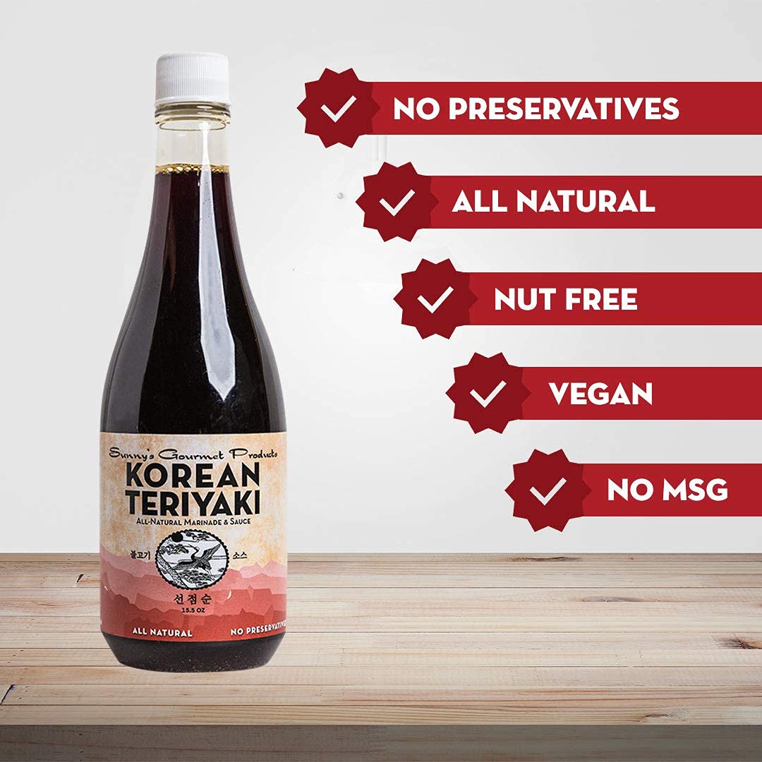 Sunny's Gourmet Products Korean Teriyaki Sauce