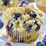 Blueberry Cinnamon Crumble Flavored Coffee Pods - 35 Count Gourmet Single Serve Cups Compatible with Keurig Brewers - Sweet, Fruity & Spiced Medium