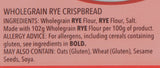 Ryvita Original Rye Crispbread (250g)
