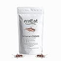 ecoEat Edible Insects Jamaican Crickets (Gryllus assimilis) 15g Bag - Edible Snack Gift
