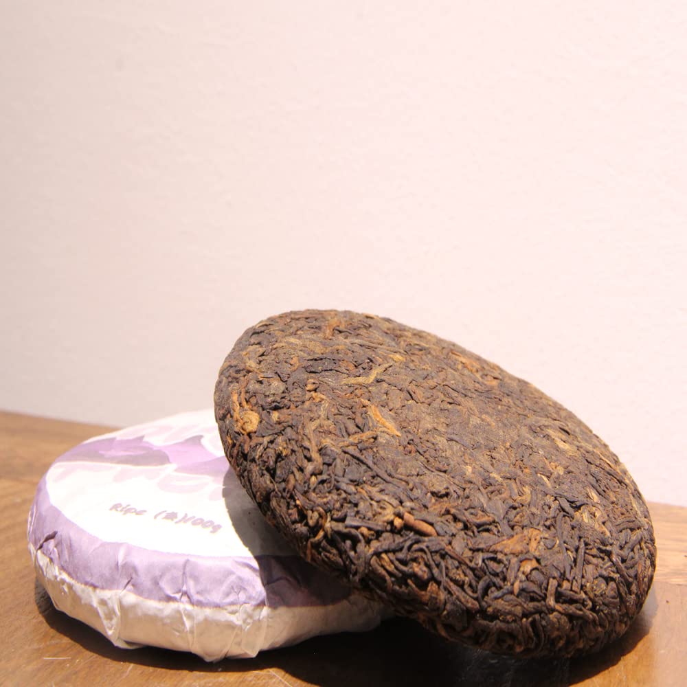 LWXLJMJZC?2020yr Aged Ripe Puerh Tea Cake 3.53oz-Dark Tea Pu erh - Shu (cook) Pu-erh Puer