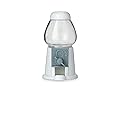 Empty Classic White Gumball Machine