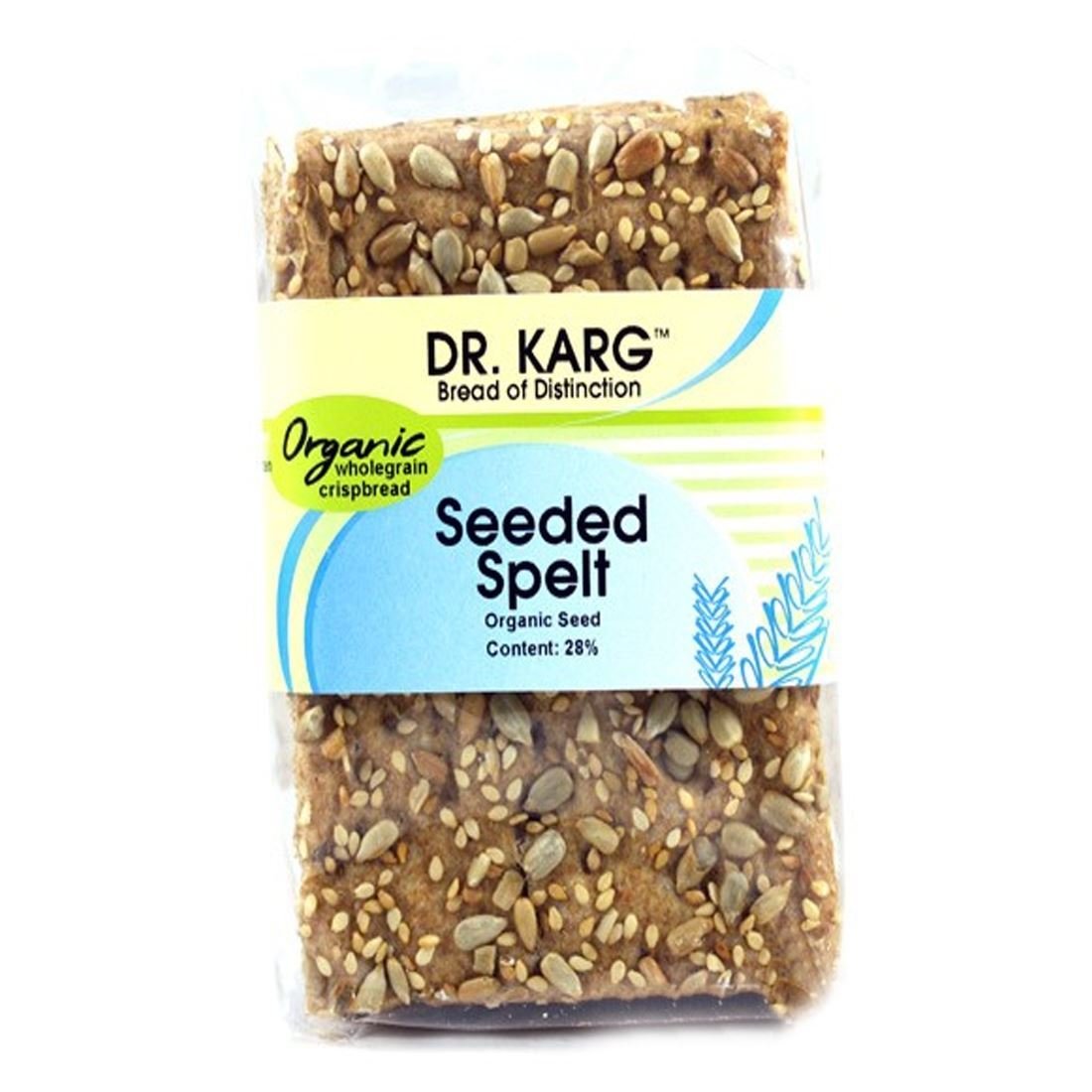 Dr Karg Organic Seed Spelt Crispbread 200g (Pack of 2)