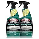 Weiman Disinfectant Granite Daily Clean & Shine - (2 Pack) Safely Clean Disinfect and Shine Granite Marble Soapstone Quartz Quartzite Slate Limestone