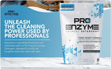 Pro-Enzyme Laundry Detergent Powder, Non-Irritating Professional Strength Natural Active Enzymes - Powerful Sweat, Odor & Stain Remover