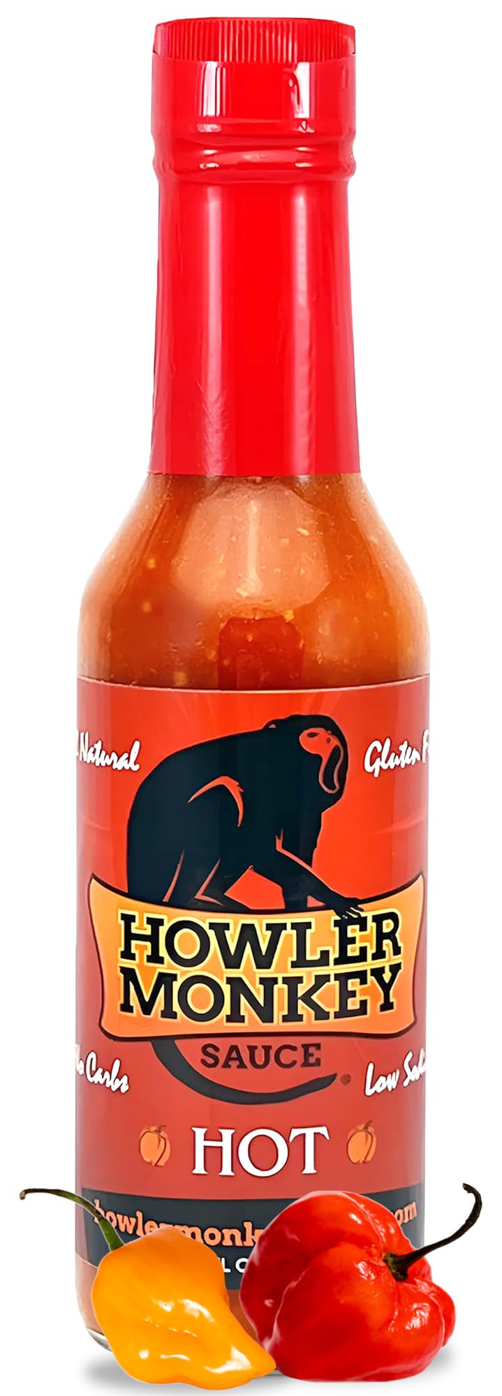 Howler Monkey Sauce - Hot Panamanian Hot Sauce - 5 Fl Oz (Pack of 1)