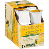 Bigelow Lemon Ginger Herbal Tea Keurig K-Cups, 22 Count Box (Pack of 1), No Caffeine 22 K-Cup Pods Total