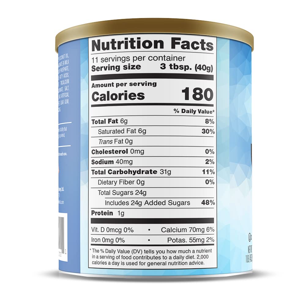 Caffe D'Vita Vanilla Macchiato - 100% Arabica Coffee Latte Mix, Instant Cappuccino Mix, Gluten Free, No Cholesterol, No Hydrogenated Oils, No Trans