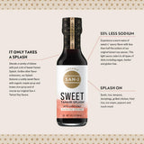 San-J - Richly Flavored Organic Sweet Tamari Splash - Specially Brewed - 10 oz. Bottles - 2 Pack