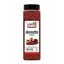 Badia Whole Annatto 22 oz - Warm, Peppery, Slightly Nutty Flavor - Achiote Seeds for Natural Color & Seasoning