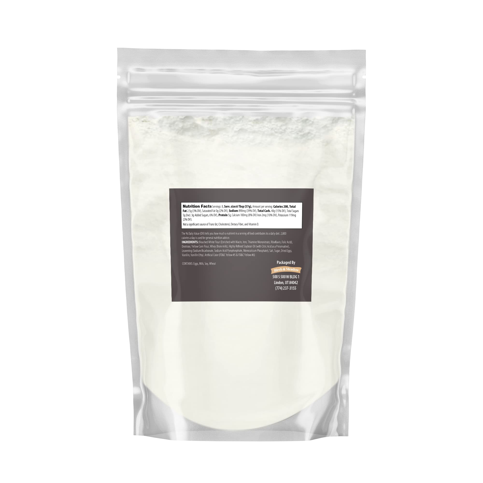 Birch & Meadow 1 lb Pancake Mix, Delicious, Fluffy & Soft