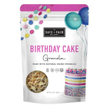Safe And Fair Food Company Granola Birthday Cake 12 oz - Granola Mix - Organic Cereal - Kind Granola-Cereal Alternative