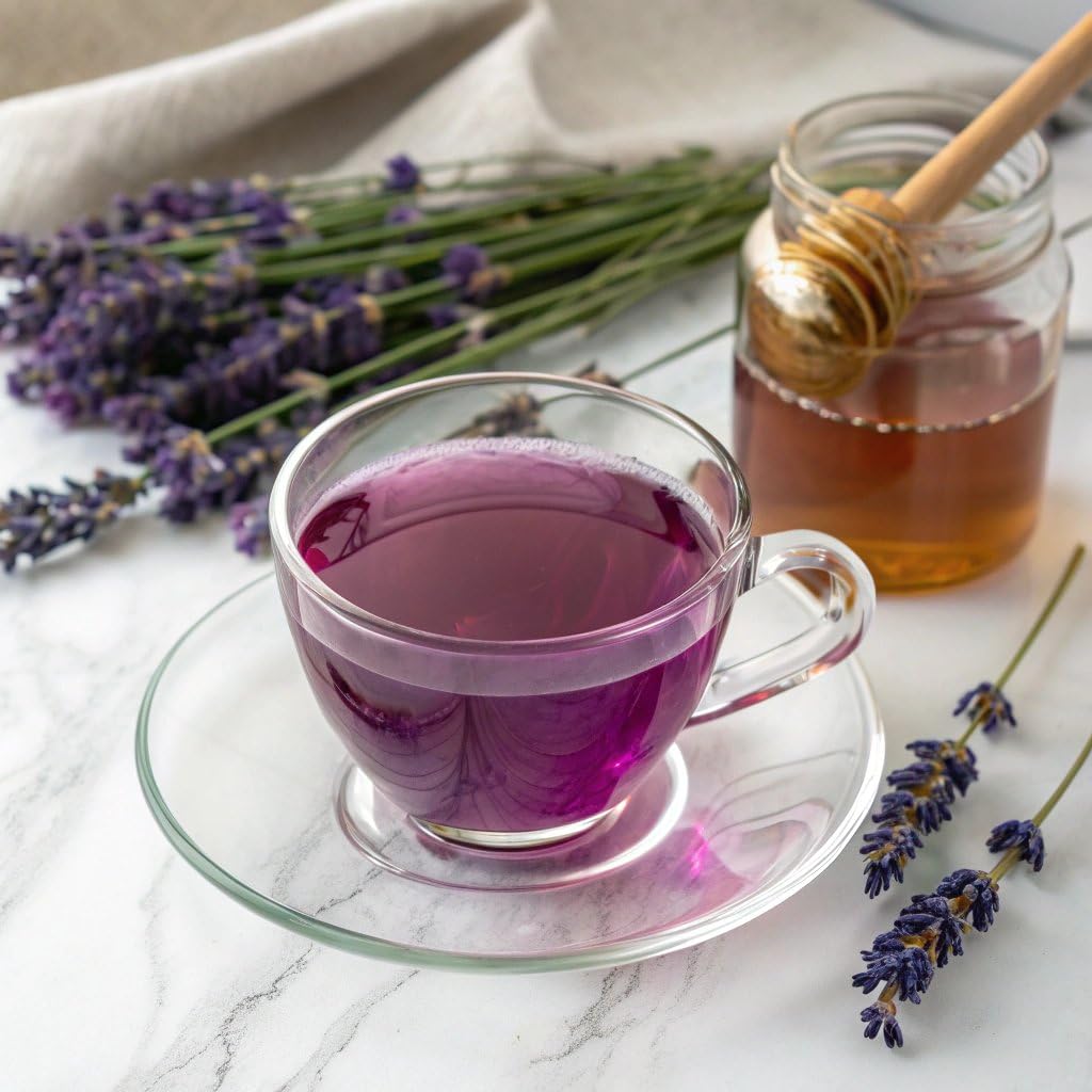 The Republic of Tea - Beautifying Botanicals® Daily Beauty Blueberry Lavender Herbal Tea Bags(36 count)