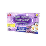 Fabric Softener Dryer Sheet- Lavender Chamomile (40 Sheets) by Pure Kleen