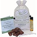 NaturOli Soap Nuts/Soap Berries - 8oz organic (120 loads) + 18X Travel Bottle! Select Seedless - 1 Wash Bag, 8-pg info, tote Bag.