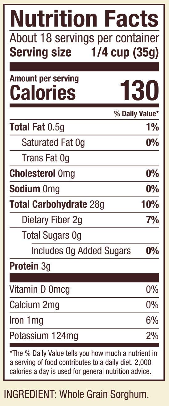 Bob's Red Mill Sorghum Flour, 22oz (Pack of 1) - Whole Grain, Vegan, Kosher