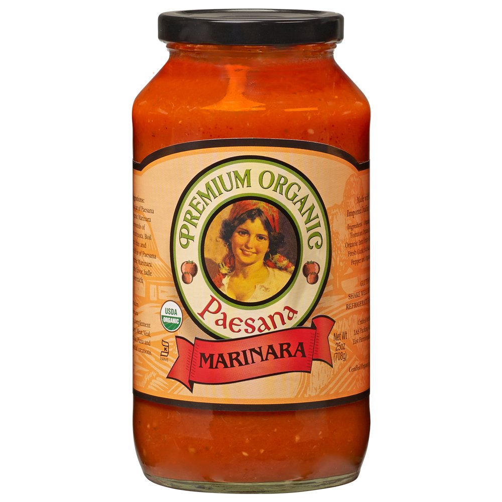 Paesana Organic Marinara, 25 oz