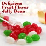 Candy Cane Filled with Jelly Beans, 12 Pack, Ideal Christmas Candy for Stocking Stuffers, Perfect for a Sweet Christmas Celebration.