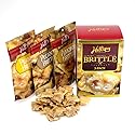 Assorted Brittle Variety Pack, 3.5 Oz Bags (Pack of 3), Peanut Brittle - Almond Brittle - Pecan Brittle