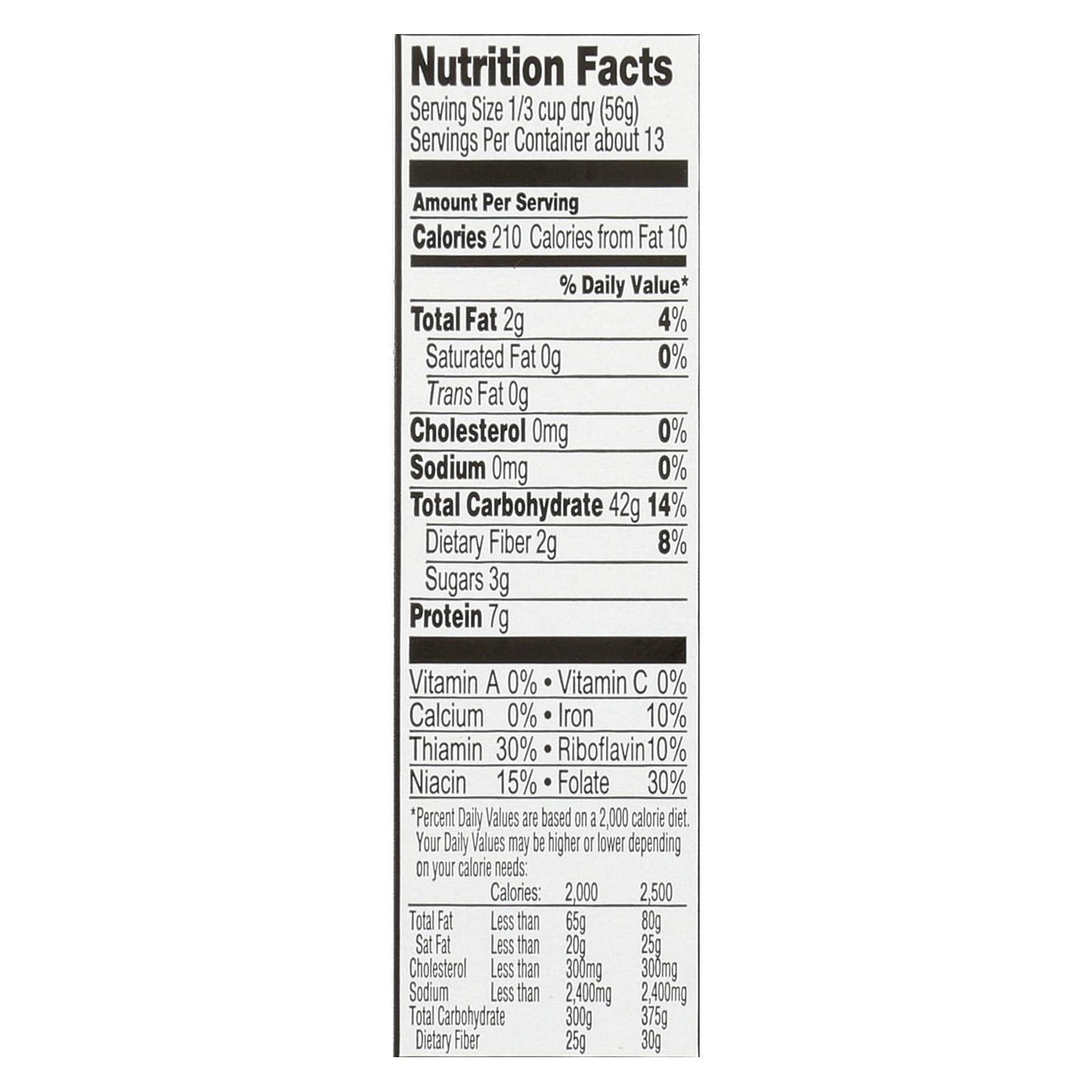 Rice Select Orzo Traditional Plain Pasta, 26.5 Ounce - 4 per case.