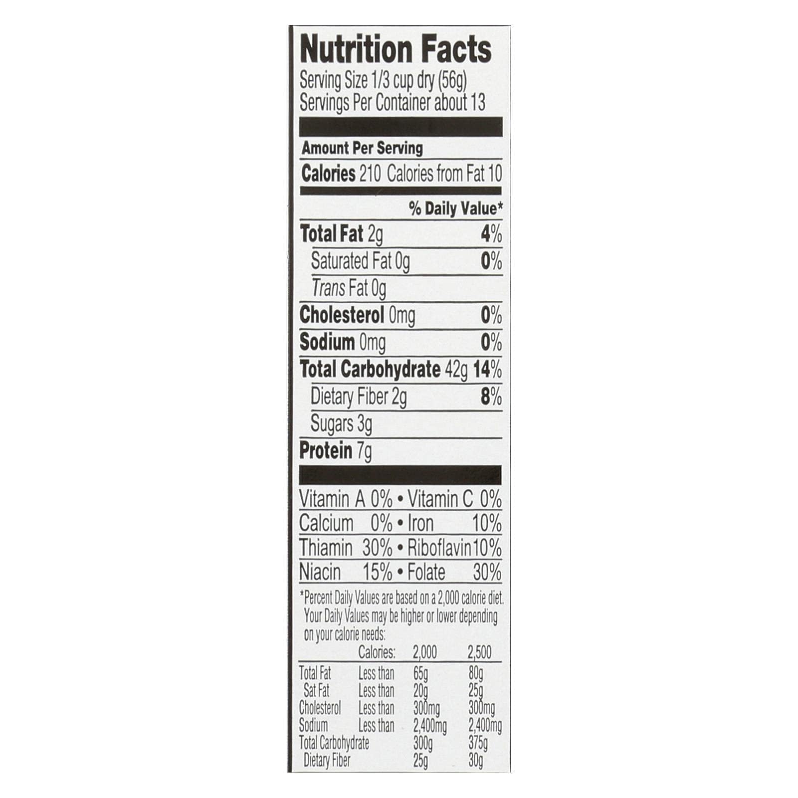 Rice Select Orzo Traditional Plain Pasta, 26.5 Ounce - 4 per case.