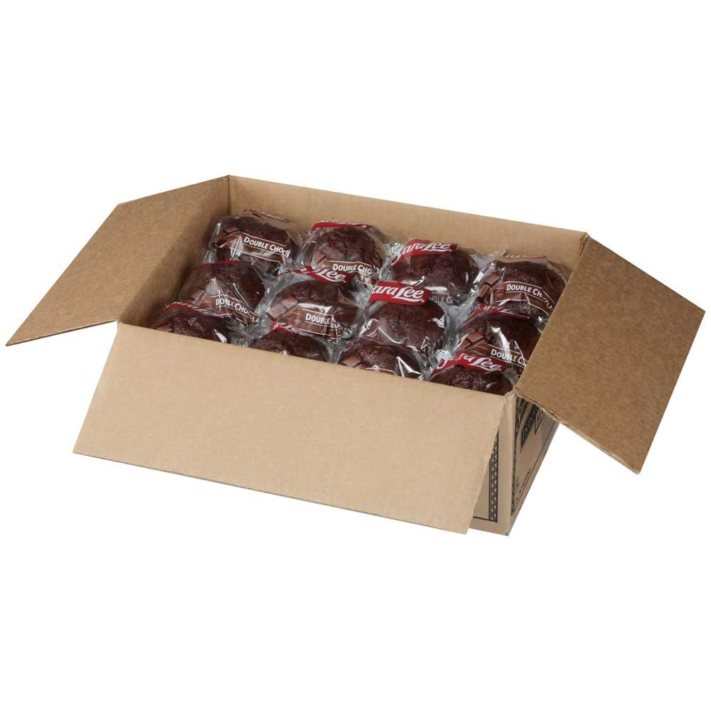 Chef Pierre Double Chocolate Chunk Muffin, 4.75 Ounce -- 24 per case.