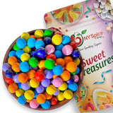 NY Spice Shop Assorted Sixlets Candy - 3 Pound Holiday Chocolate Balls - Assorted Themed Candies for Holiday Snack Mix Treats, Seasonal Candy Buffet