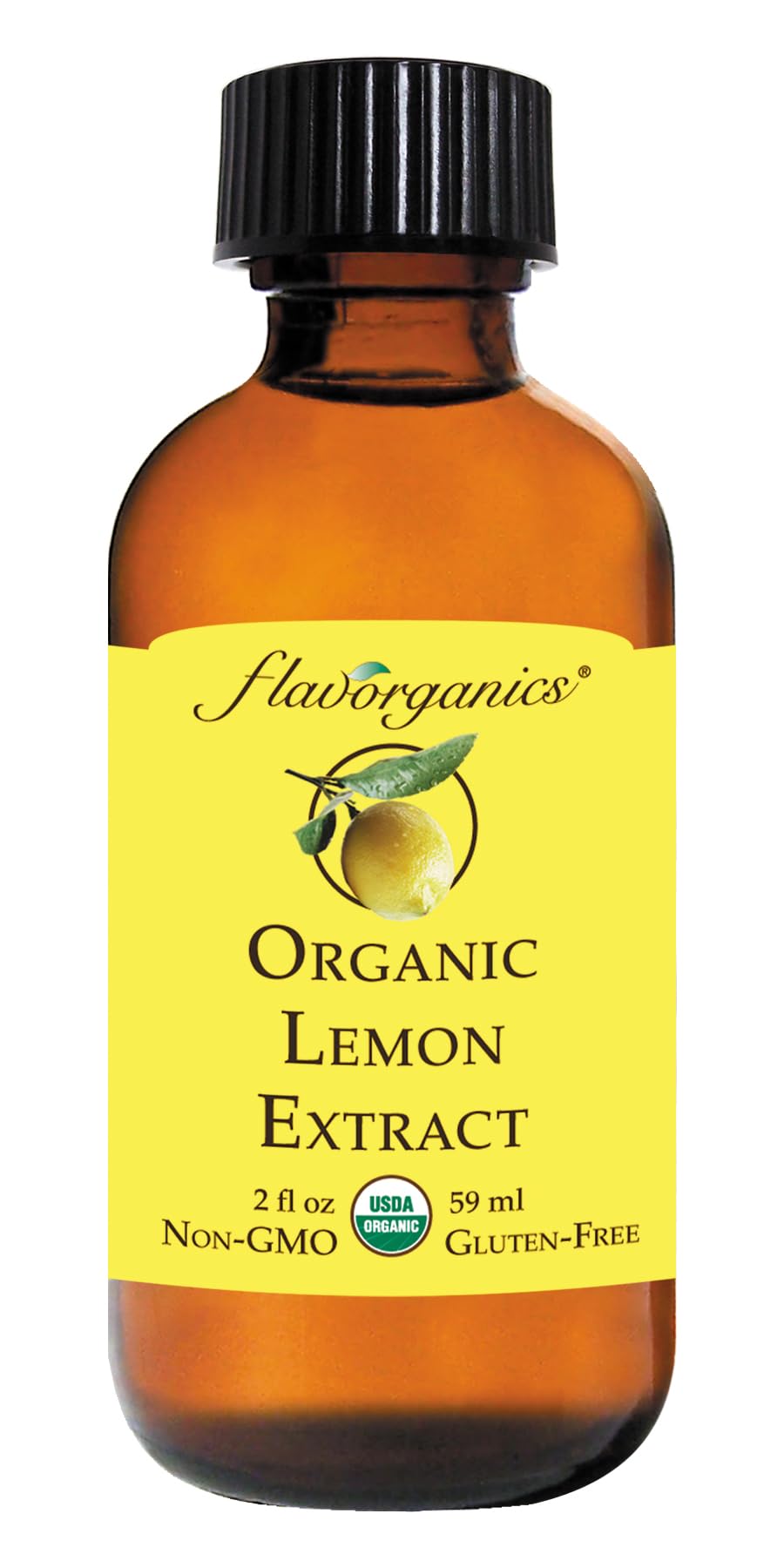 Flavorganics Extract, Lemon, 2 Ounce (Pack of 12)