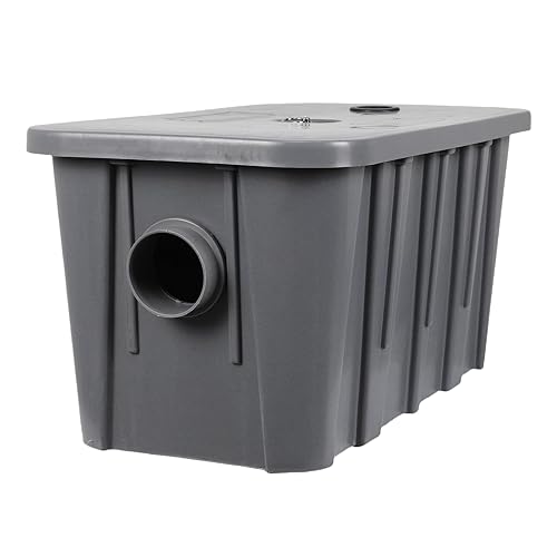 Generic Commercial Grease Interceptor Trap Clog Odor Interceptor Oil-water Separator for Restaurant Canteen Home Kitchen