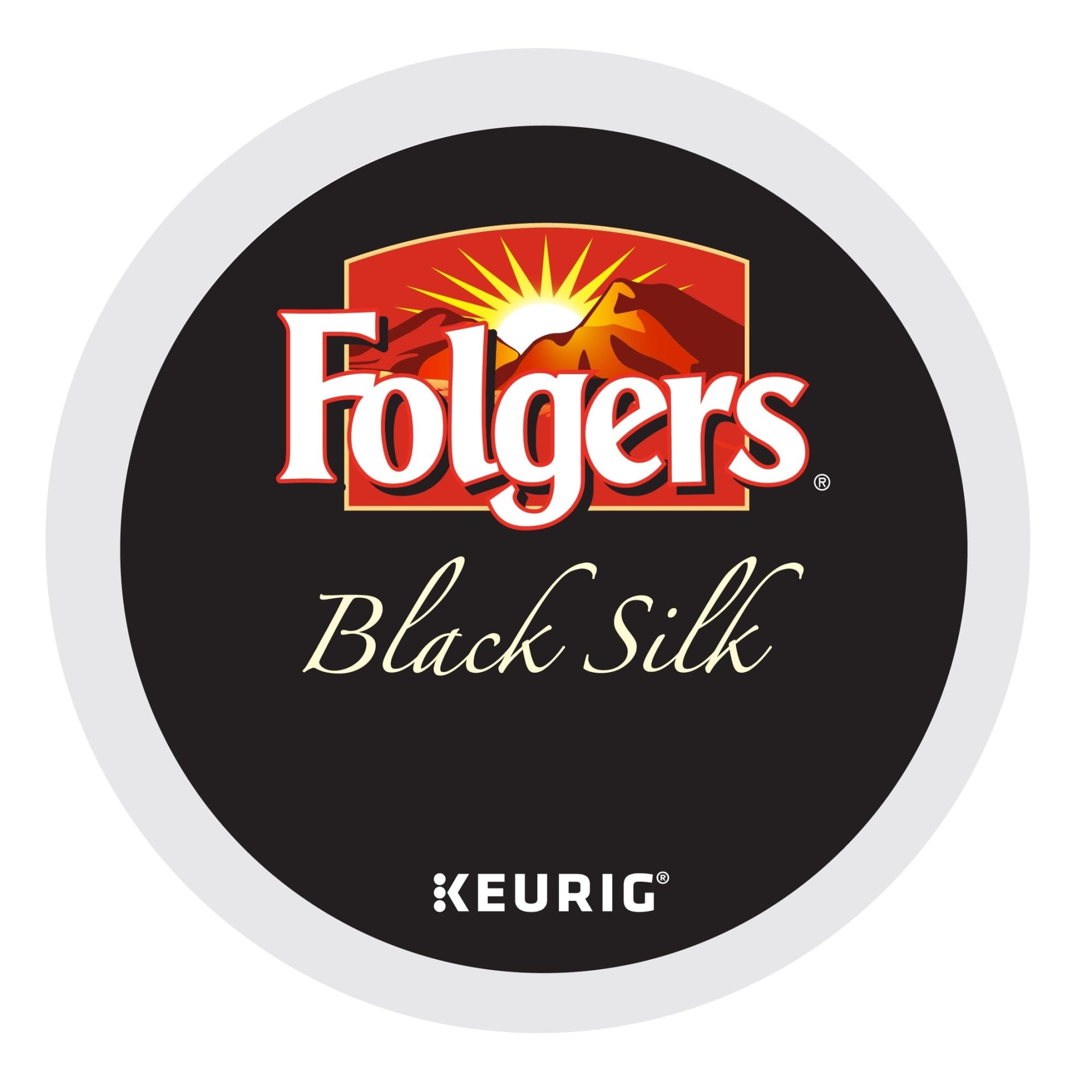 Folgers Black Silk Coffee K-Cups for Keurig Brewers, 24 Count (Pack of 3) - Packaging May Vary